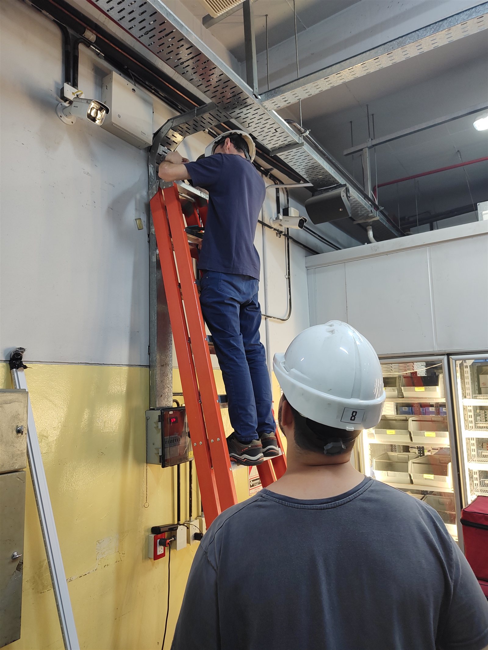 Detalle de instalación MDTR en droguería de Buenos Aires